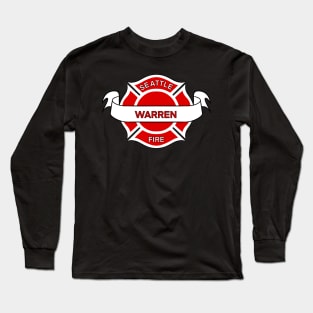 Seattle Fire Department Badge | Station 19 Warren Long Sleeve T-Shirt